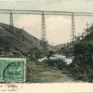 Chile Malleco Viaduct Railway Bridge 1910