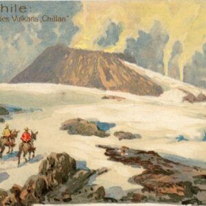 Chile Nevados de Chillán Volcano Crater 1915 to Solingen