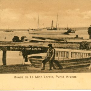 Chile Punta Arenas La Mina Loreto Pier 1914 to Nice