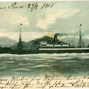 1905 P&O Steamboat SS Osiris used in Chile