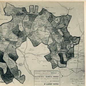 Chile Malleco Province Map 1922