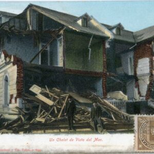 Chile Valparaiso Earthquake Ocean Villa 1907 to Paris