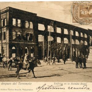 Chile Valparaiso Earthquake Avenida Brasil 1907