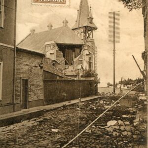 Chile Valparaiso Earthquake German Church 1907
