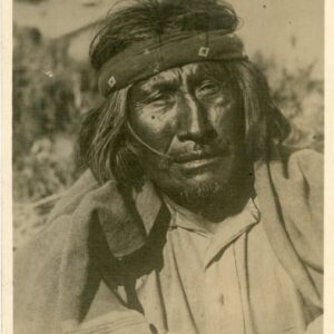 Chile Indigenous Man 1907 Punta Arenas to Basel