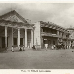 Colombia Barranquilla San Nicolas Square