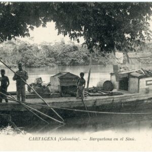Colombia Cartagena Boat on Sinu River