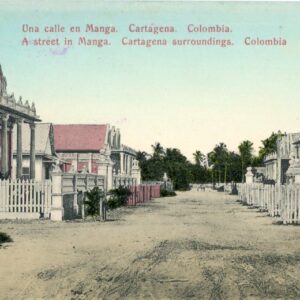 Colombia Cartagena A Street in Manga