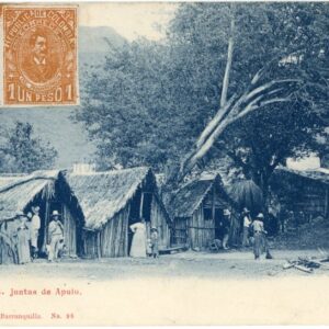 Colombia Bogota Juntas de Apulo 1904 to France