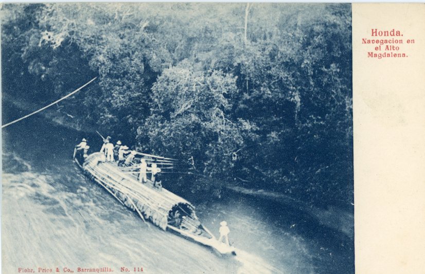 Colombia Honda Champan Boat on Magdalena