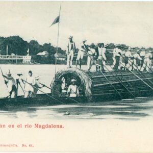 Colombia Champán Boat on Magdalena River
