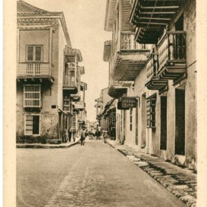 Colombia Cartagena Santo Domingo Street