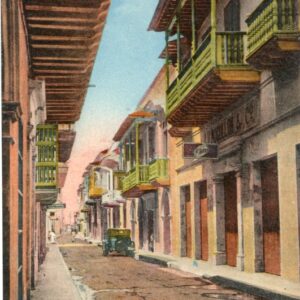 Colombia Cartagena Estanco Street