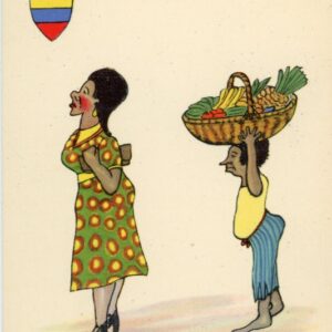 Colombia Servant returning from Market Humour