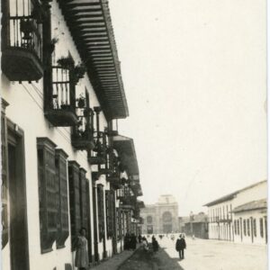 Colombia Medellin La Alhambra Street