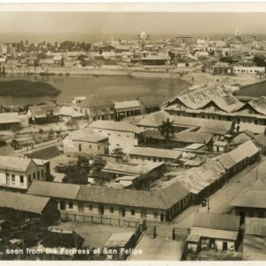 Colombia Cartagena view from San Felipe Fortress 1935