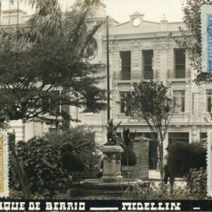 Colombia Medellin Berrio Park 1924 to Austria