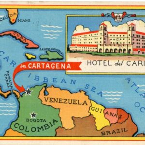 Colombia Cartagena Hotel del Caribe to Germany