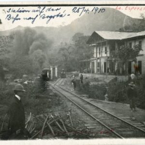 Colombia La Esperanza Station Bogota 1910 to Vienna