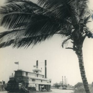 Colombia Barranquilla Steamboat on Magdalena River