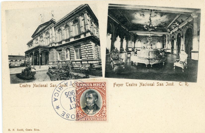 Costa Rica San Jose National Theatre 1905