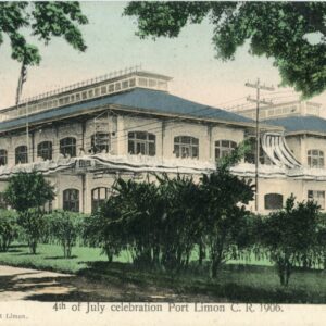 Costa Rica Port Limon 4th of July Celebration 1906