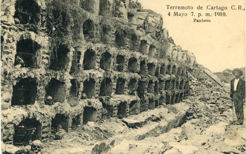 Costa Rica Cartago Earthquake 1910 Pantheon