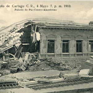 Costa Rica Cartago Earthquake 1910 Central American Peace Palace
