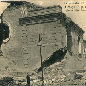 Costa Rica Cartago Earthquake 1910 San Francisco Church