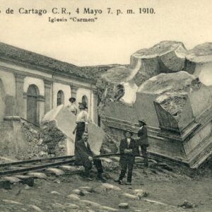Costa Rica Cartago Earthquake 1910 Carmen Church