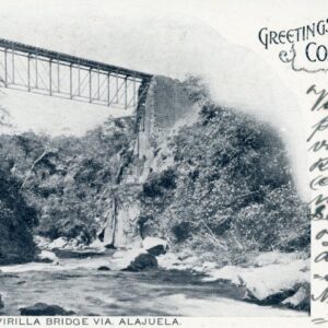 Costa Rica Virilla Bridge via Alajuela