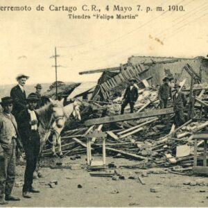 Costa Rica Cartago Earthquake 1910 Felipe Martin Store