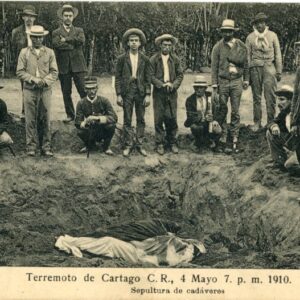 Costa Rica Cartago Earthquake Burial of Dead Bodies to Belgium