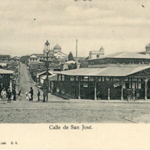 Costa Rica San Jose Street 1907 to London