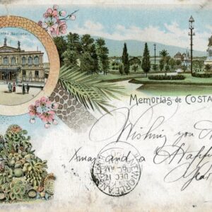 Costa Rica multi view 1901 to Carlisle