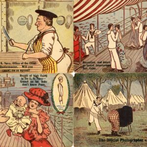 Cuba Guantanamo Bay 8 Humour Comic Cards