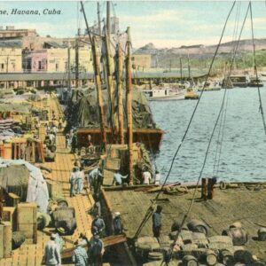 Cuba Havana Wharf Scene