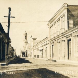 Cuba Cienfuegos Santa Isabel street