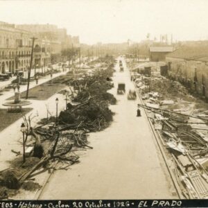 Cuba Havana El Prado 1926 Cyclone
