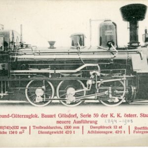 Austria Bauart Gölsdorf Series 59 Locomotive