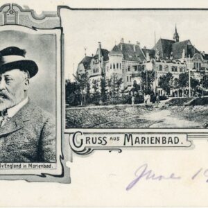 Czechia Gruss aus Marienbad Marianske Lazne Spa KEVII