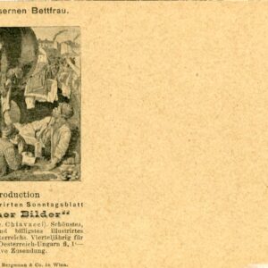 Austria Viennese Sketches Bei der eisernen Bettfrau
