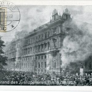 Austria Vienna 1927 Fire at Palace of Justice