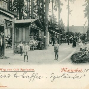 Czechia Marienbad Marianske Lazne Cafe Egerlander