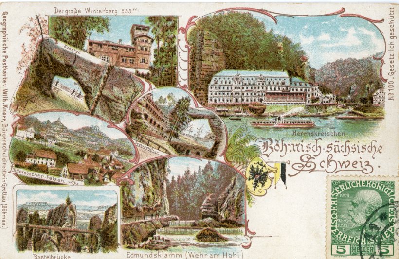 Czechia Böhmisch Sächsische Schweiz