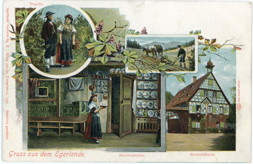 Czechia Gruss aus dem Egerlande