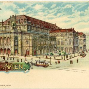 Austria Gruss aus Wien Opera House