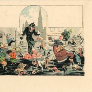 Austria Humour Comic Political postcard