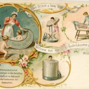 Austria 1898 Jubilee Exhibition advertising Products