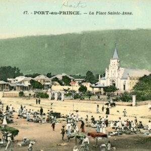 Haiti Port-au-Prince St Anne Square